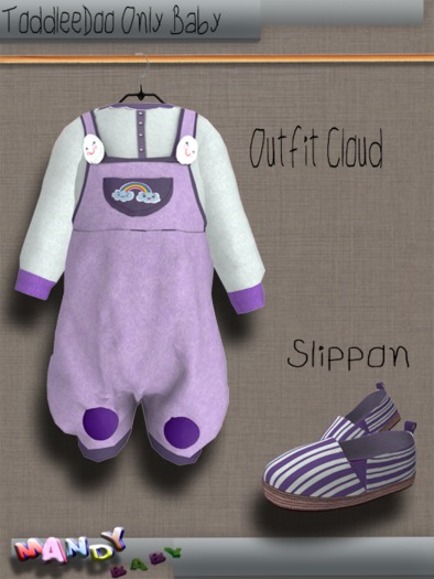 .:M.B:. Outfit - Cloud (ONLY TODDLEEDOO BABY)