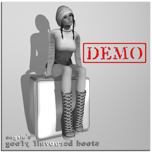 DEMO Angela's Goofy Flavoured Boots