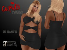 *CF* SWEET SIN DRESS MAITREYA BLACK
