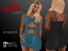 *CF* SWEET SIN DRESS MAITREYA TEAL