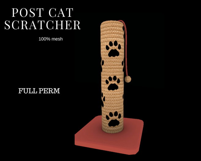 *MG* Post scratcher cat Pets Full perm