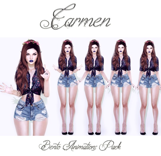 Go&See * Carmen * Bento Animation Pack - Catwa