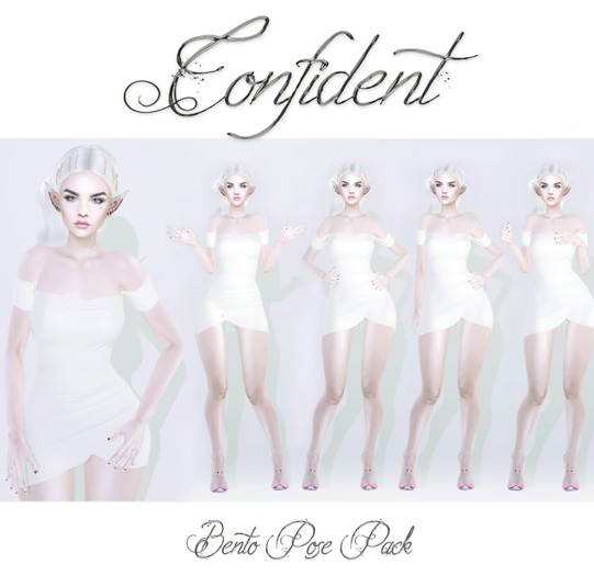 Go&See * Confident * Bento Pose Pack - Catwa