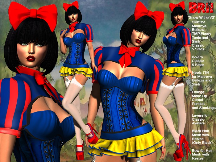 **SNOW WHITE V3 ENCHANTED WORLD STYLE**