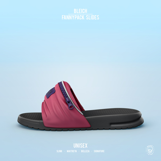 Bleich - Fannypack Slides - Strawberry