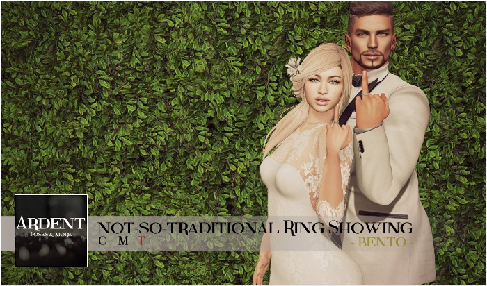 Ardent Poses - Not-So-Traditional Rings -bento-