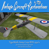 Tigermoth paint BDX Army corp 1950s