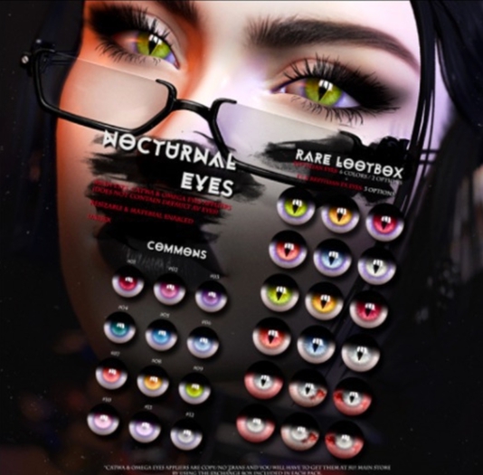 -SU!- Nocturnal Eyes #11 Pastel Purple /COMMON/