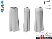 Dae Obj FBX Maxi Skirt V.1 for Maitreya, Slink, Belleza, Ebody, Tonic, TMP