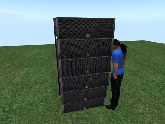 TM Line Array 6 Speakers MC - 1 Prim 1 Land Impact