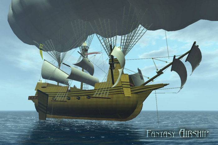 fantasy airship 1.2 drivable (boxed)