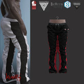 Legal Insanity - Paul black/red sweatpants