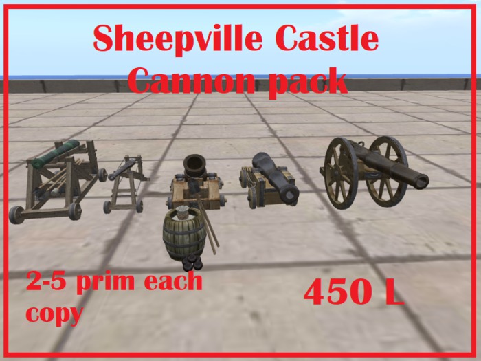 castle cannon pack