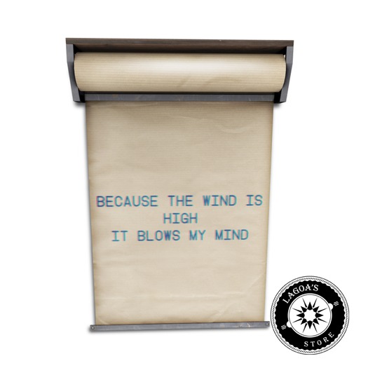 Because {paper roll} (REZZ)