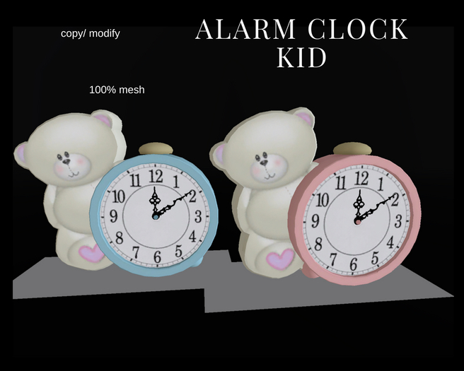 *MG*Alarm Clock kids