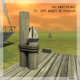 ::mode:: Sail Away Pilings (blue)