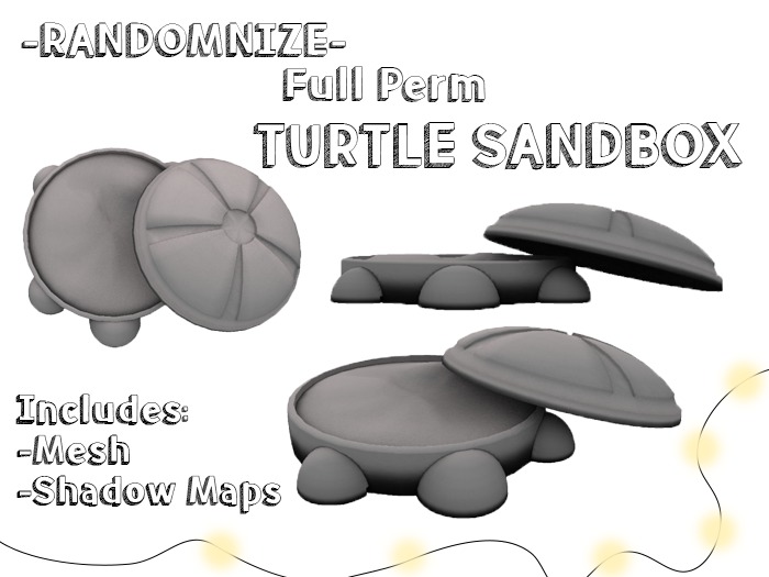 -R- Turtle Sandbox (Full Perm)
