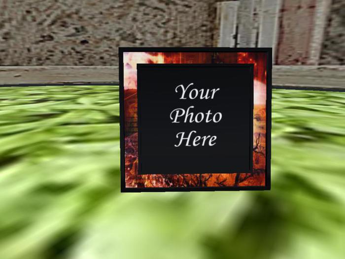 autumn picture frame