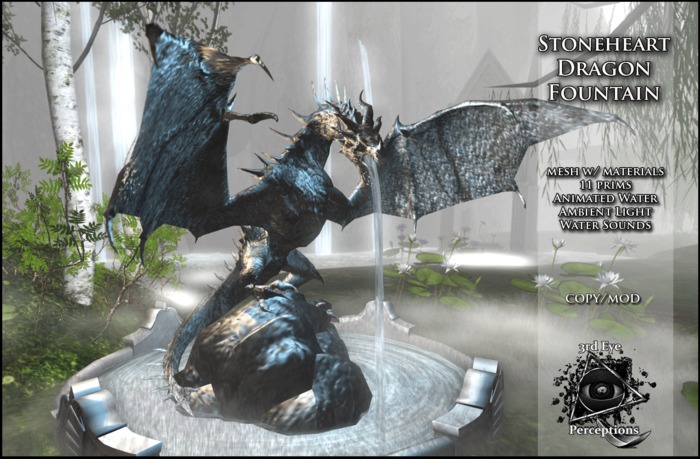 3rd eye ( ADD ME ) Dragon Fountain ( Stoneheart )