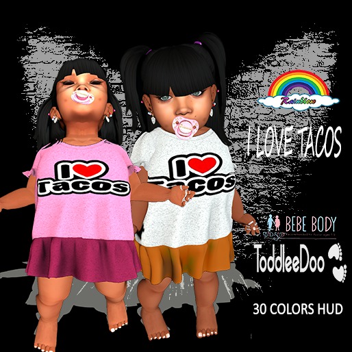 I LOVE TACOS BABY'S AND KIDS