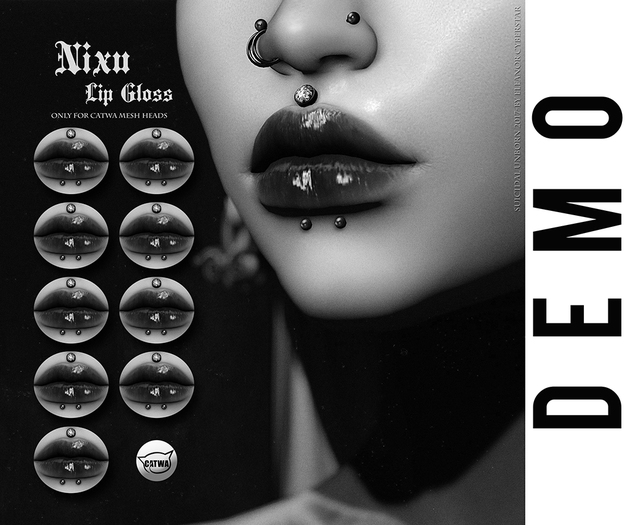 -SU!- Nixu Lip Gloss Catwa DEMO
