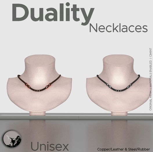 *PC* Duality Necklace  PROMO PRICE 50 % OFF