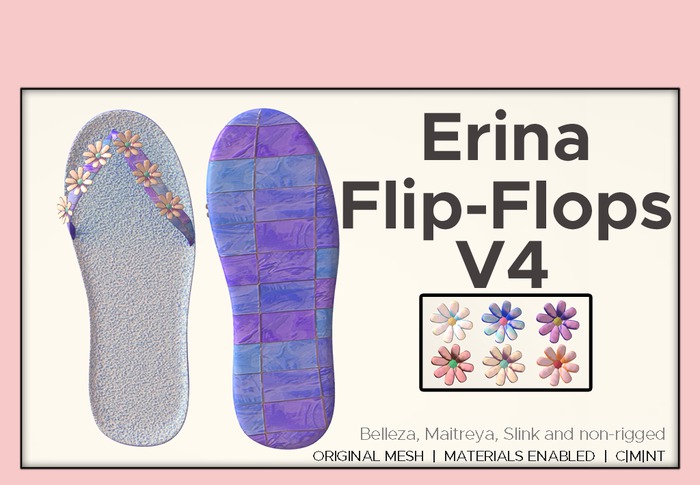 *PC Erina Flip Flops V4 
