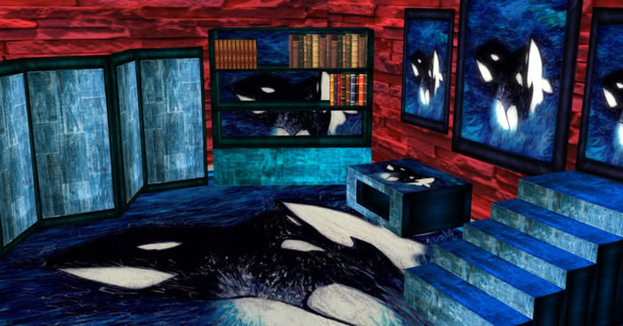 HUGE SALE-8 PIECE ORCA LOVE ACC SET~Hand Drawn by ღJЄnuinЄღFinЄArtღ