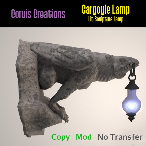 Gargoyle Lamp