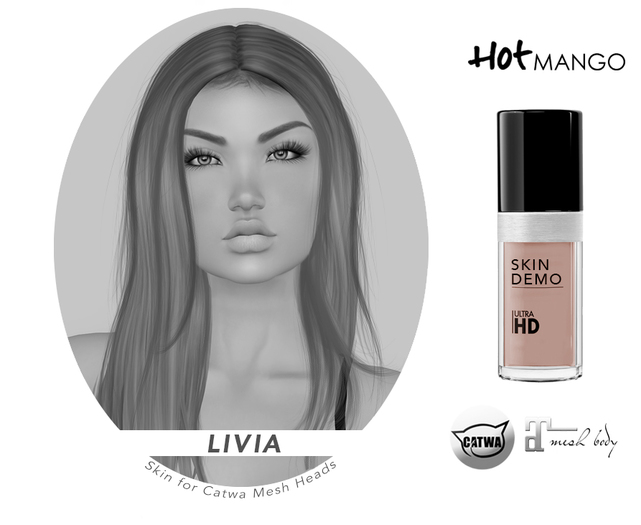 HOT MANGO - SKIN LIVIA DEMO (CATWA)