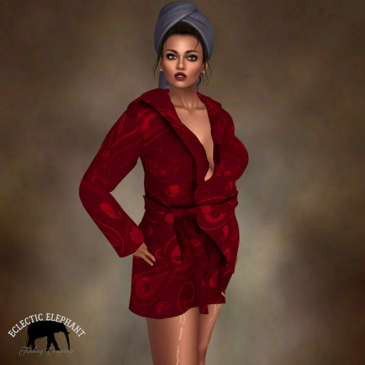 Second Life Marketplace *EE* Hooded Satin Robes Maitreya Valentines
