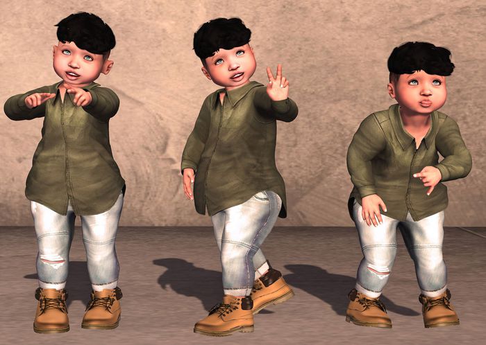 SP Bento pose ToddleeDoo