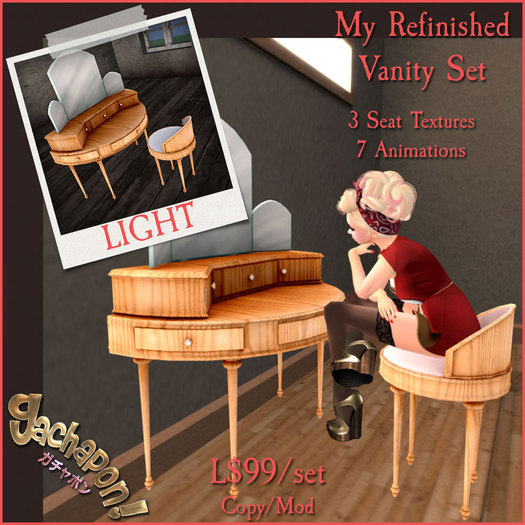 Gachapon! My Refiinished Vanity Set LIGHT