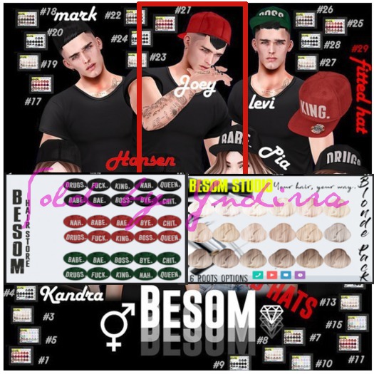 #Besom~ Joey *Blondes* #23