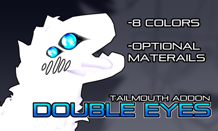 [TMSN] Textured Double Eyes for Tailmouth