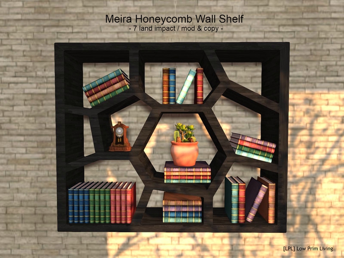 [LPL] Meira Honeycomb Wall Shelf (boxed)