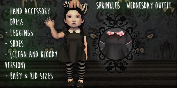 Sprinkles . Wednesday outfit