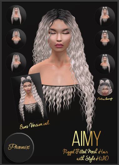 :::Phoenix::: Aimy Hair Pastel&Fades (add me)