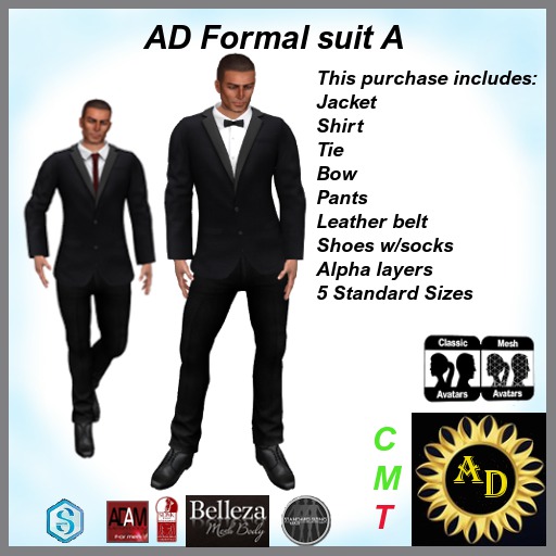 AD Formal suit A