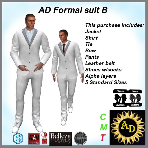 AD Formal suit B