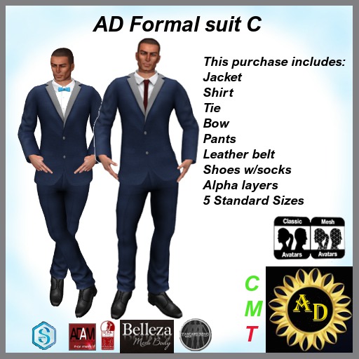 AD Formal suit C - Boxed