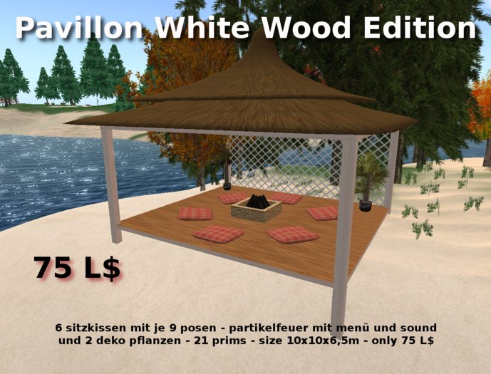 Pavillon - white wood edition - boxed 