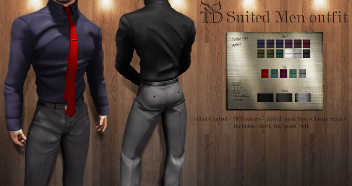 ^TD^Suited Men Outfit FATPACK