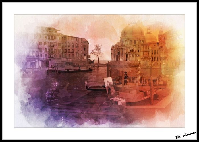 Di Anna Venice - Rialto - Watercolor