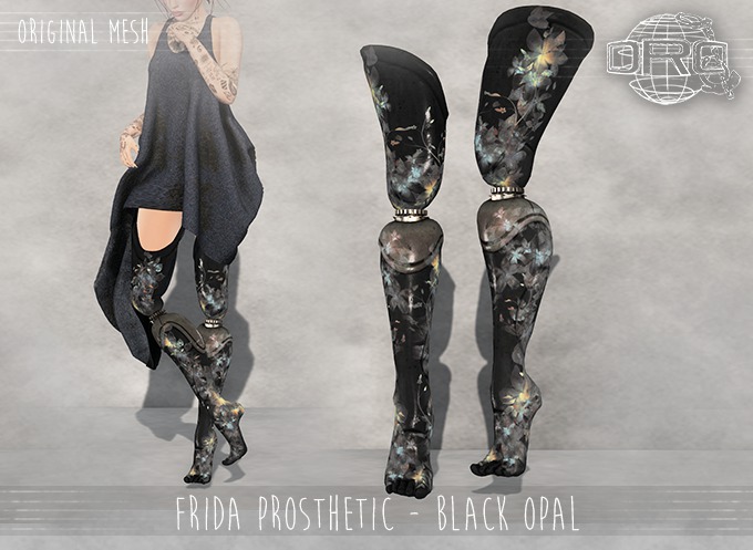 -DRD- Frida Prosthetic - Black Opal (add)