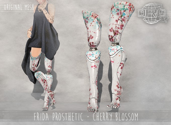 -DRD- Frida Prosthetic - Cherry Blossom