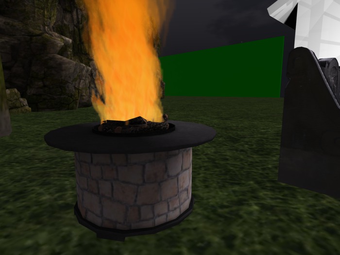 Out door fire pit.