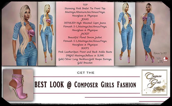 !CGF-*Danika* Complete Jeans Outfit