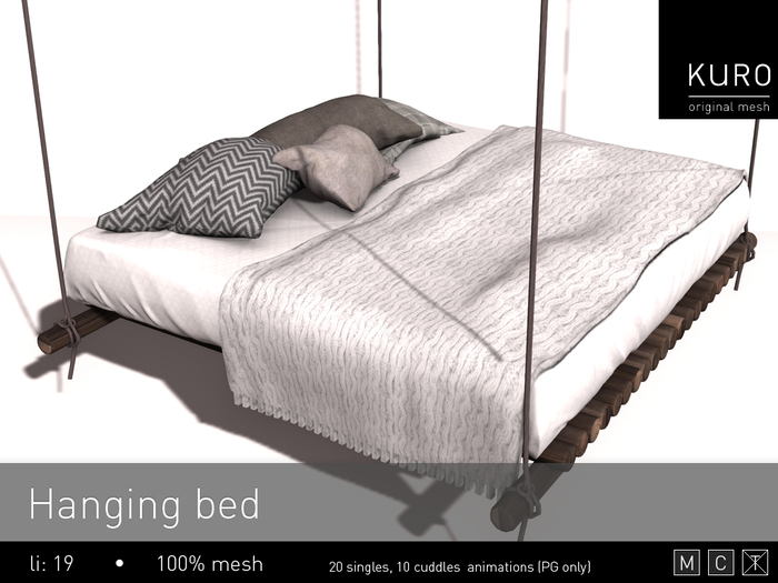 Kuro - Hanging bed PG