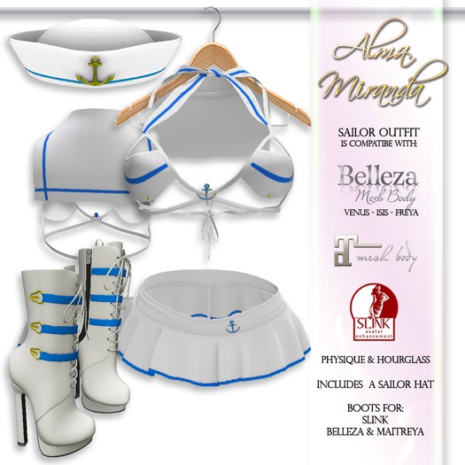 .: AlmaMiranda :. Sailor Swimsuit